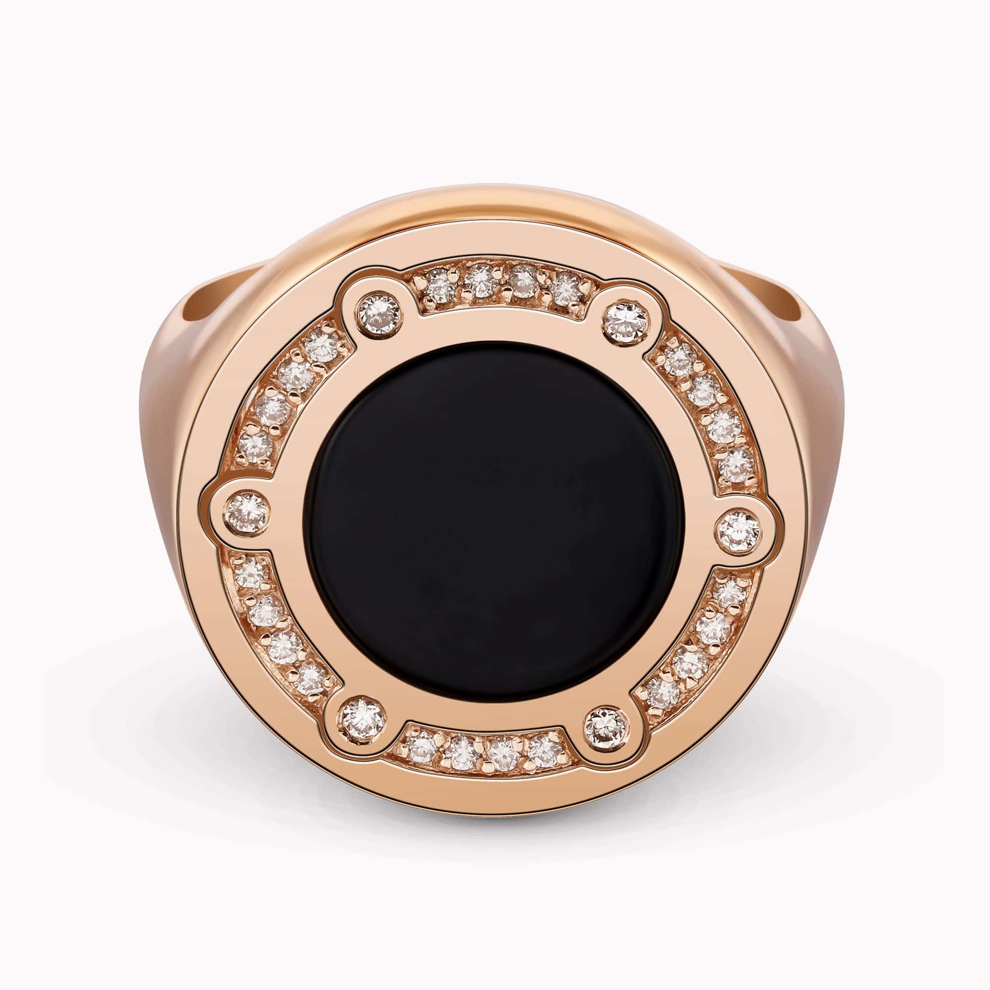 Diamond and Gem Stone Ring for Men