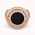 Diamond and Gem Stone Ring for Men