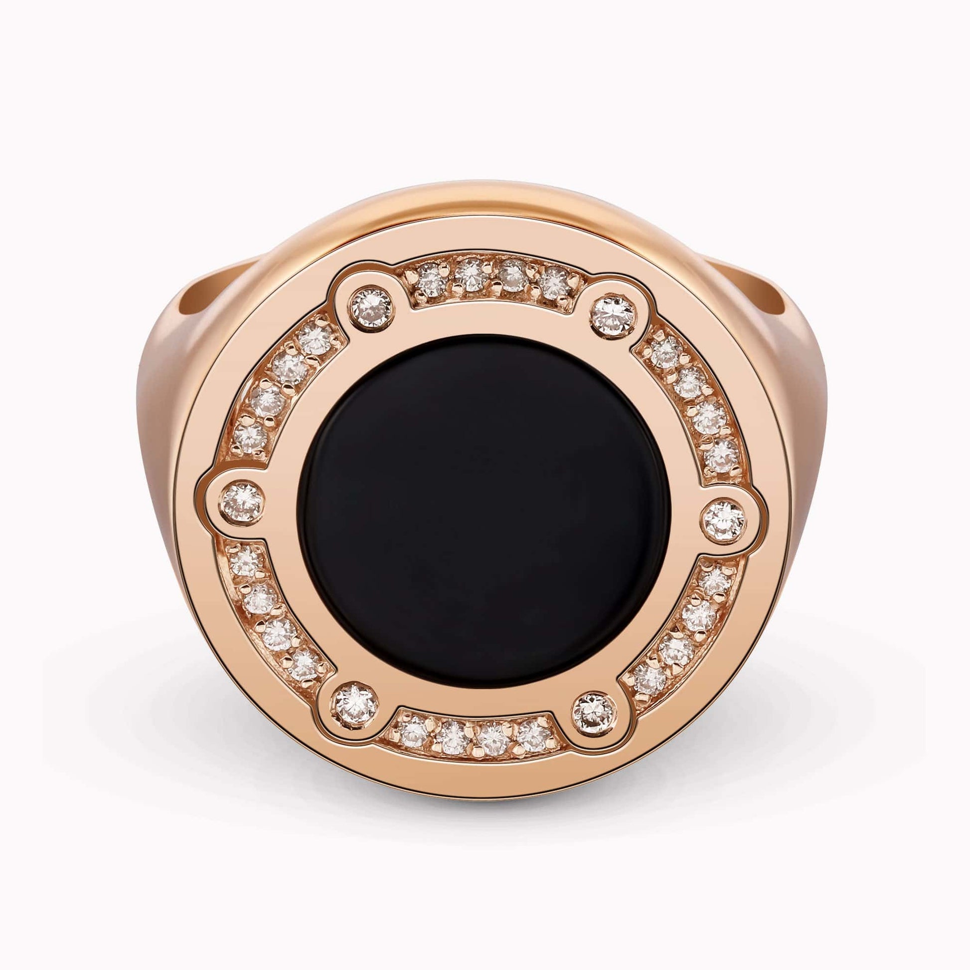 Diamond and Gem Stone Ring for Men