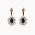 Diamond and Gem Stone Earrings