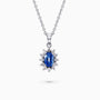 Diamond and Gem Stone Pendant