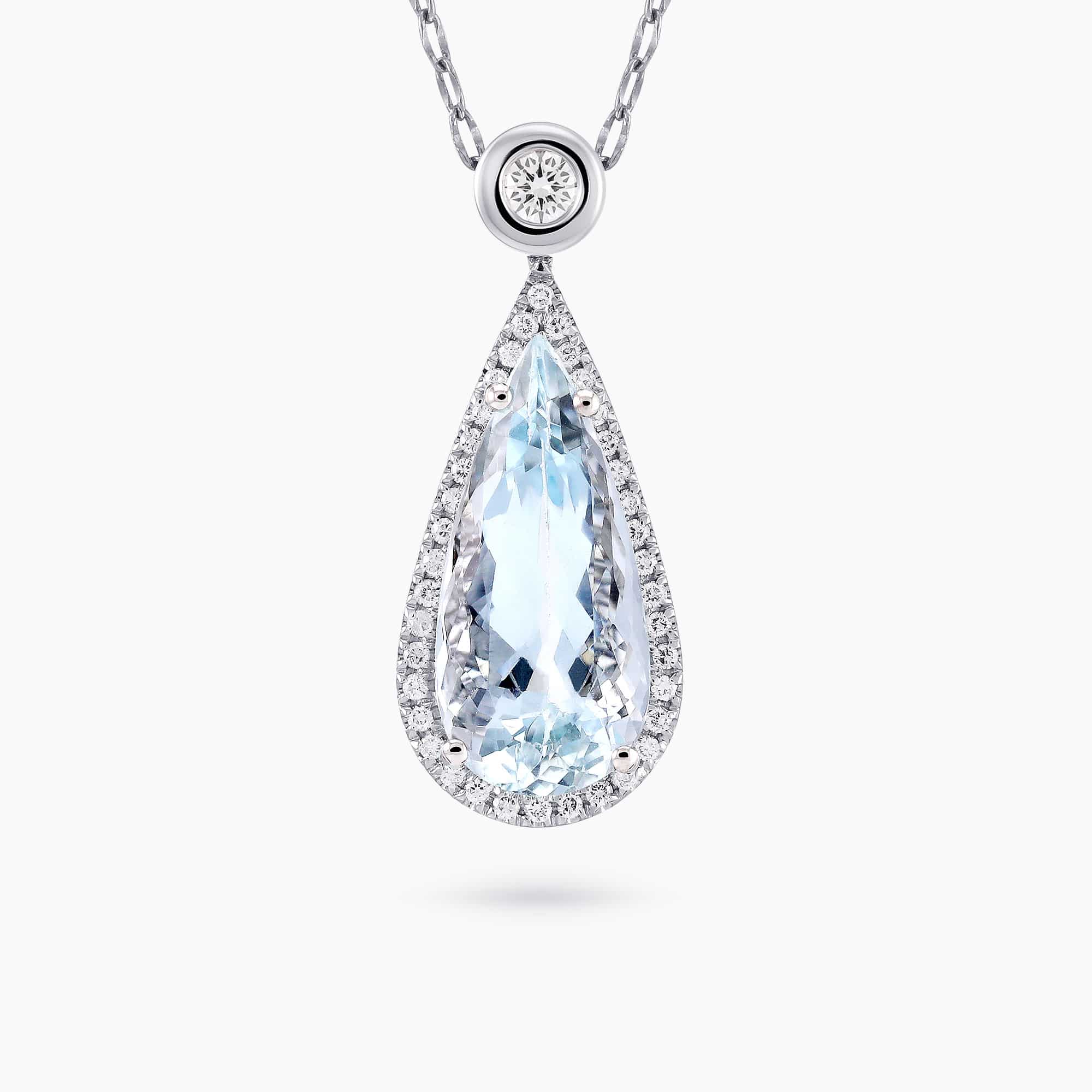 Diamond and Gem Stone Pendant