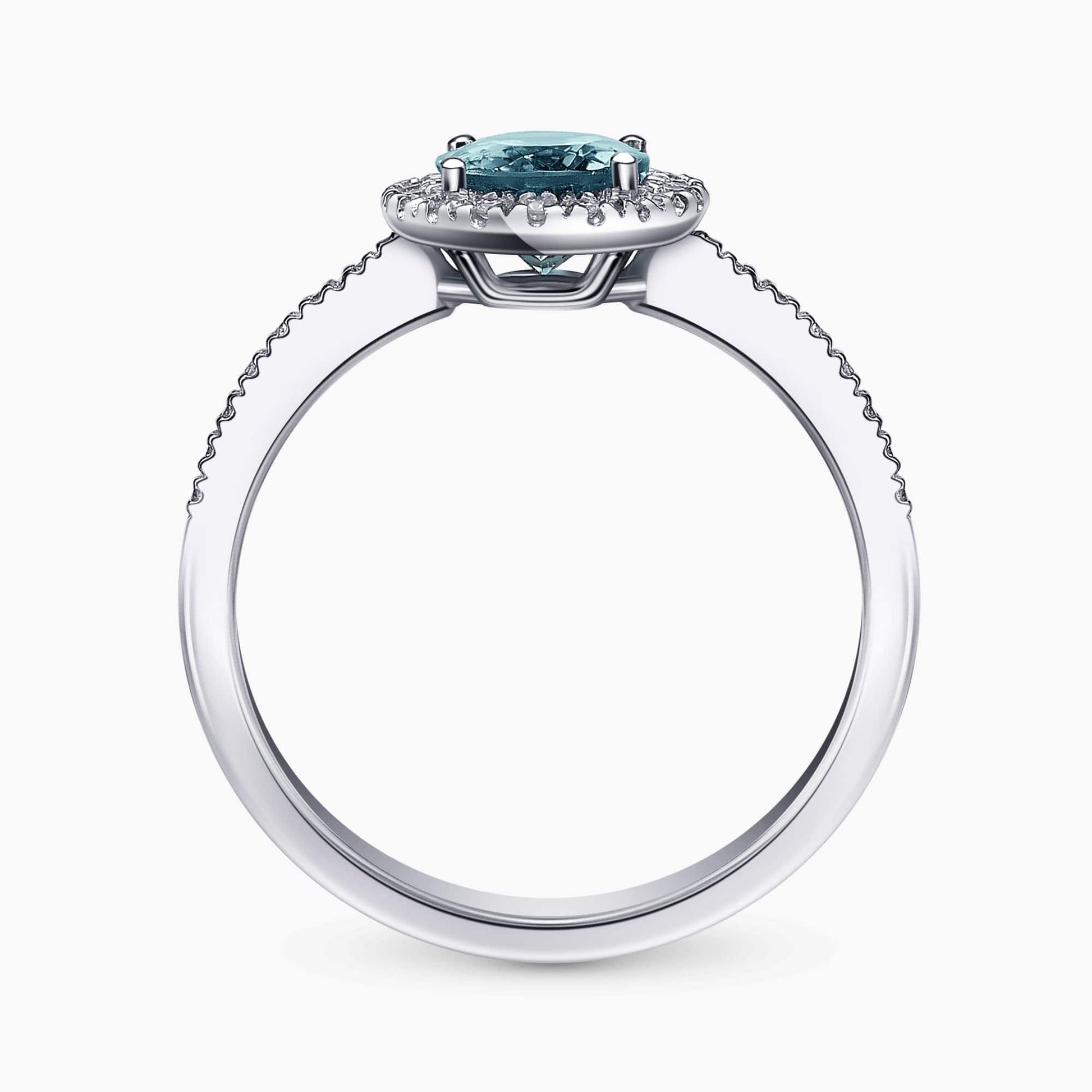 Diamond and Gem Stone Ring