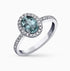 Diamond and Gem Stone Ring
