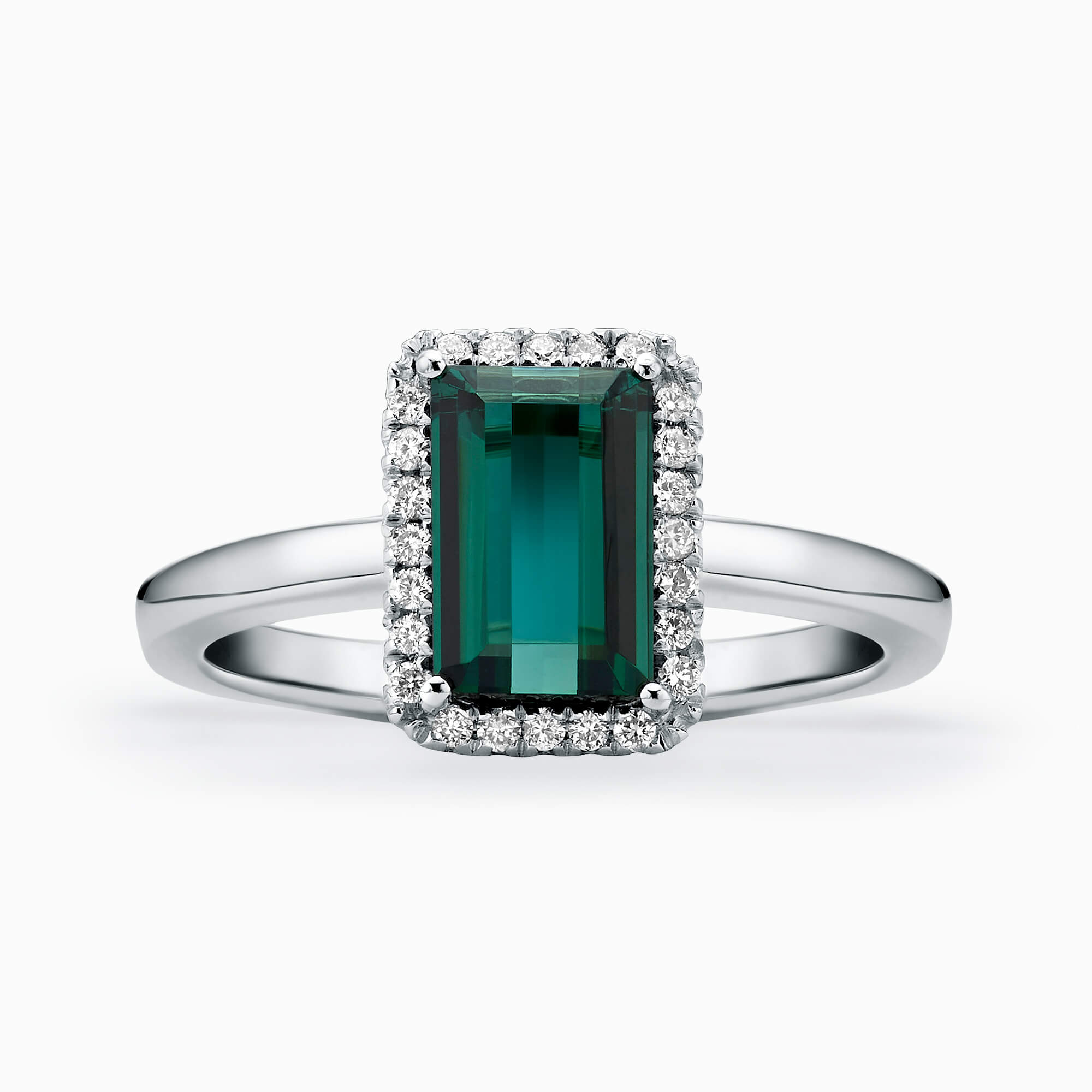 Diamond and Gem Stone Ring