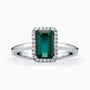 Diamond and Gem Stone Ring