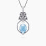 Diamond and Gem Stone Pendant