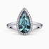 Diamond and Gem Stone Ring