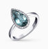 Diamond and Gem Stone Ring