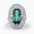 Diamond and Gem Stone Ring