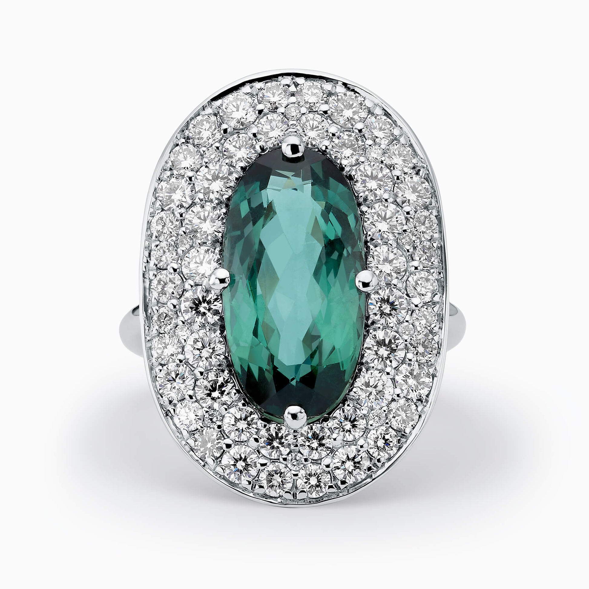 Diamond and Gem Stone Ring