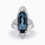 Diamond and Gem Stone Ring