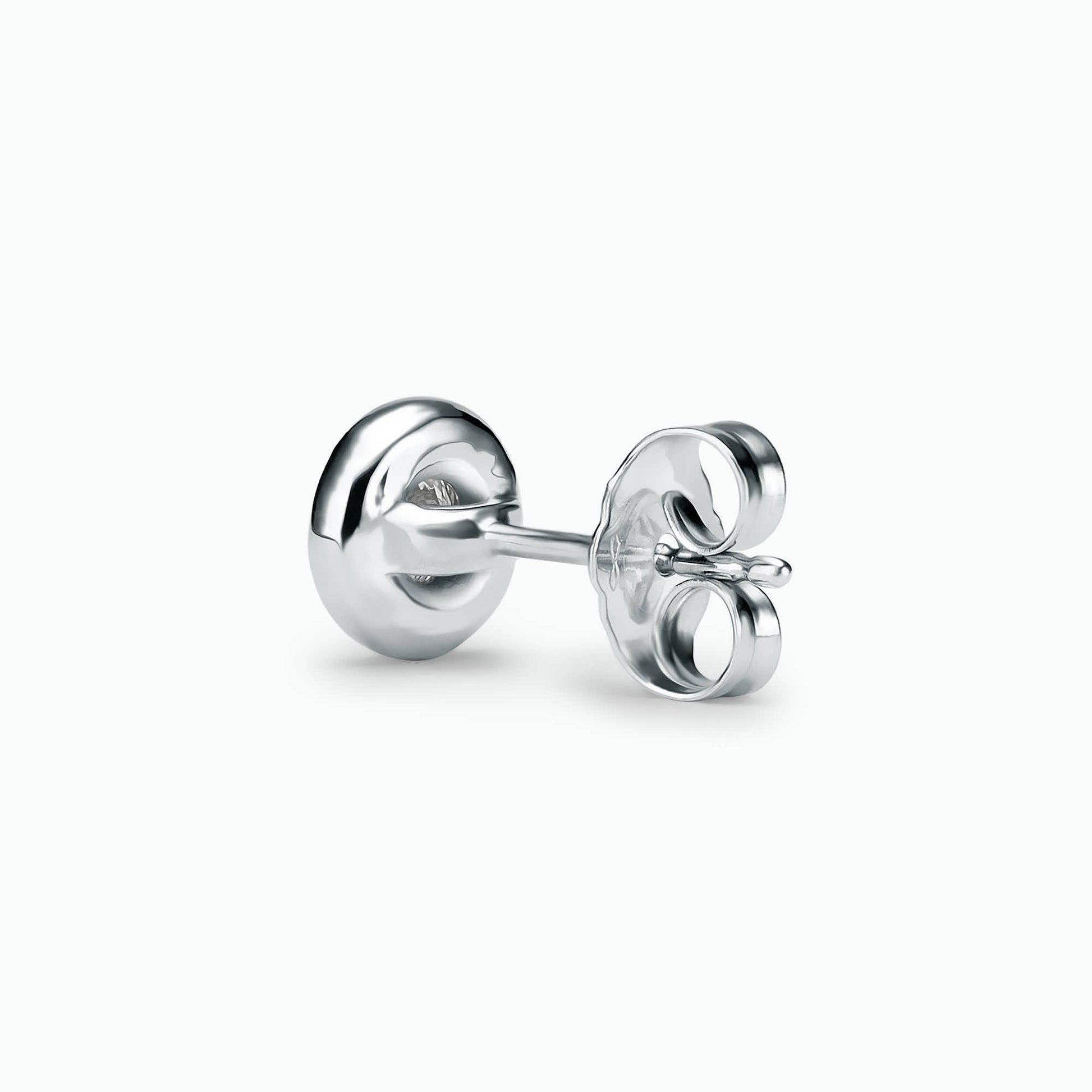 A Pair of 0.19Ct. J VS2 Brilliant cut Diamonds, mounted in