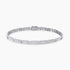 2.19Ct. Diamonds mounted in 14K White Gold Bracelet