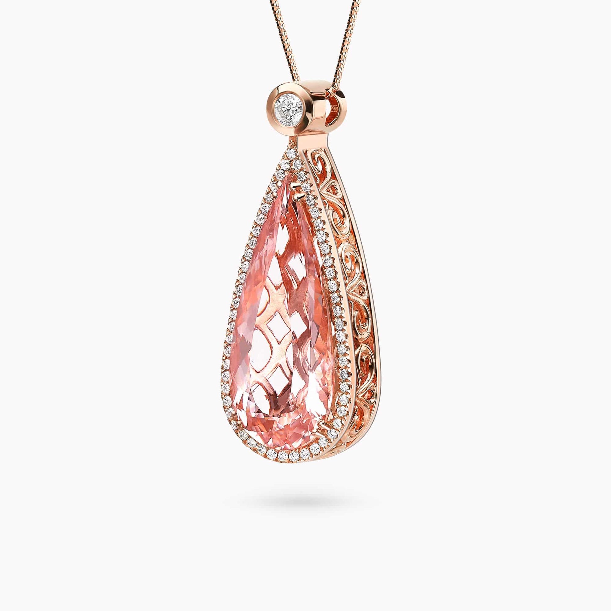 Diamond and Gem Stone Pendant
