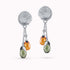 Diamond and Gem Stone Earrings