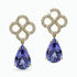 Diamond and Gem Stone Earrings