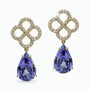 Diamond and Gem Stone Earrings