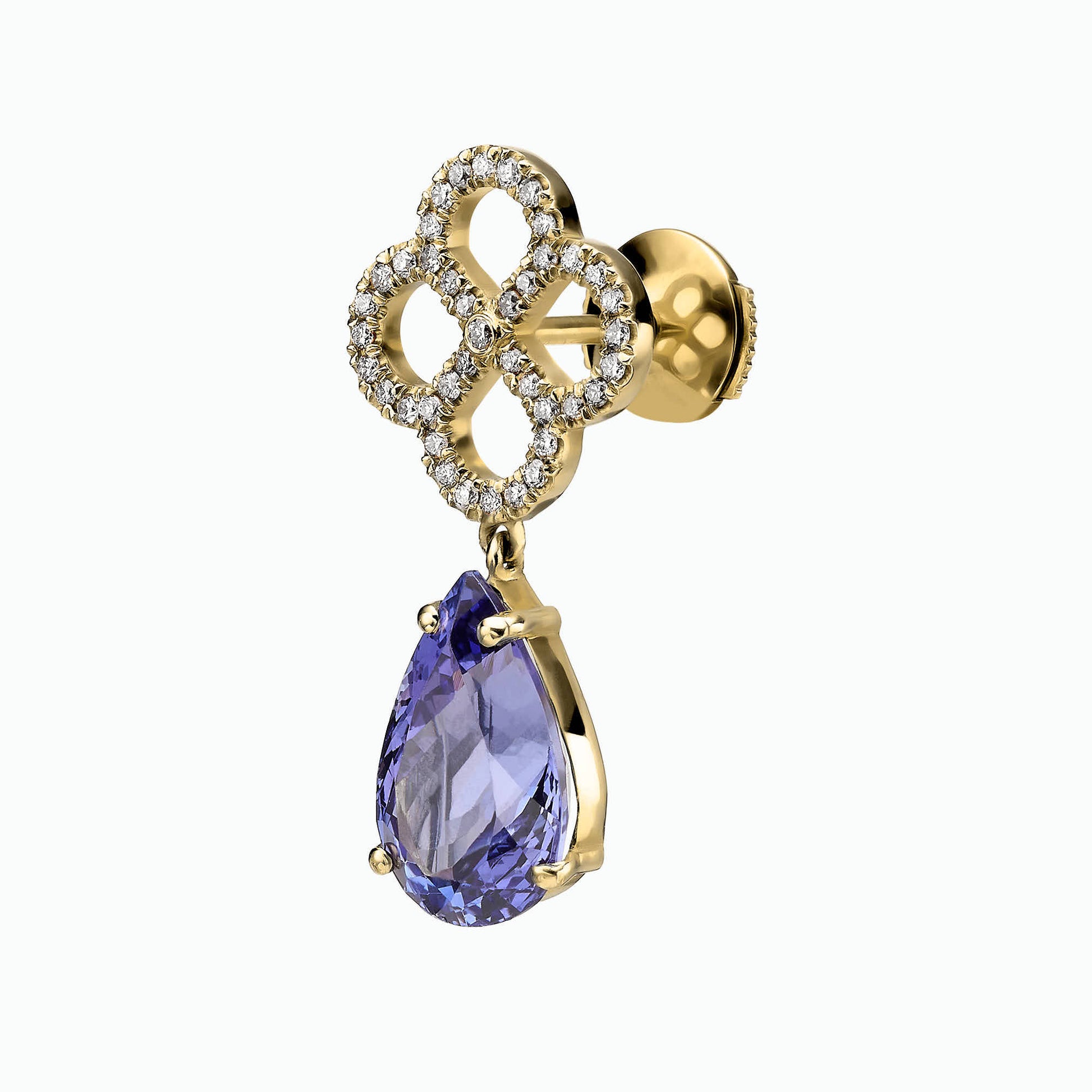 Diamond and Gem Stone Earrings