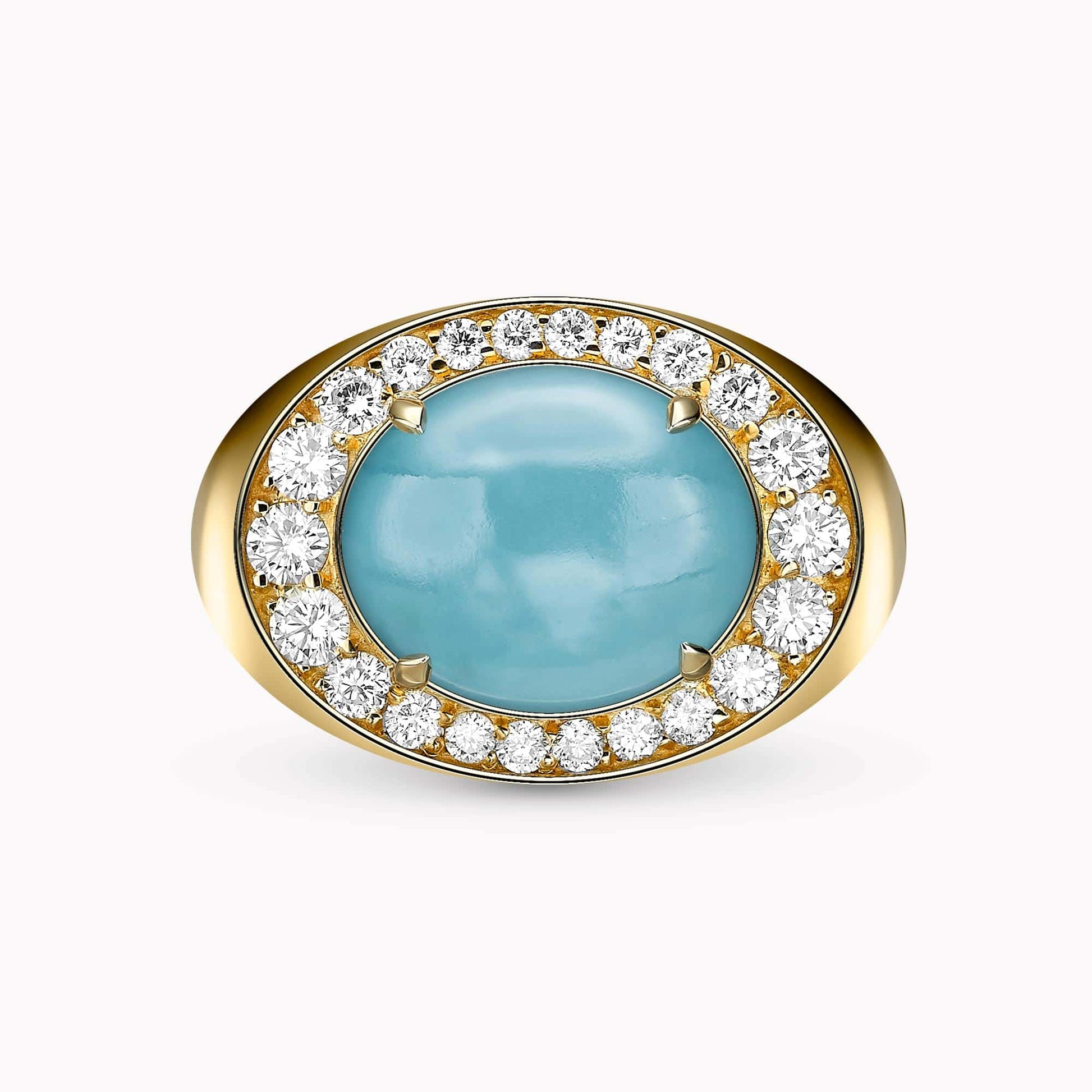 Diamond and Gem Stone Ring