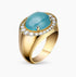 Diamond and Gem Stone Ring