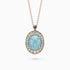 Diamond and Gem Stone Pendant