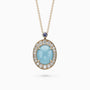 Diamond and Gem Stone Pendant