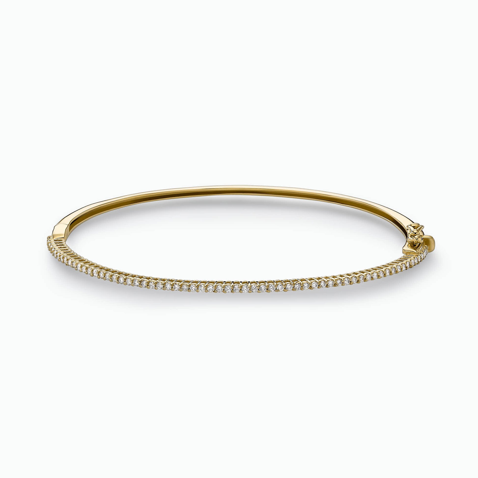0.49Ct Diamonds in 14K Yellow Gold Bracelet