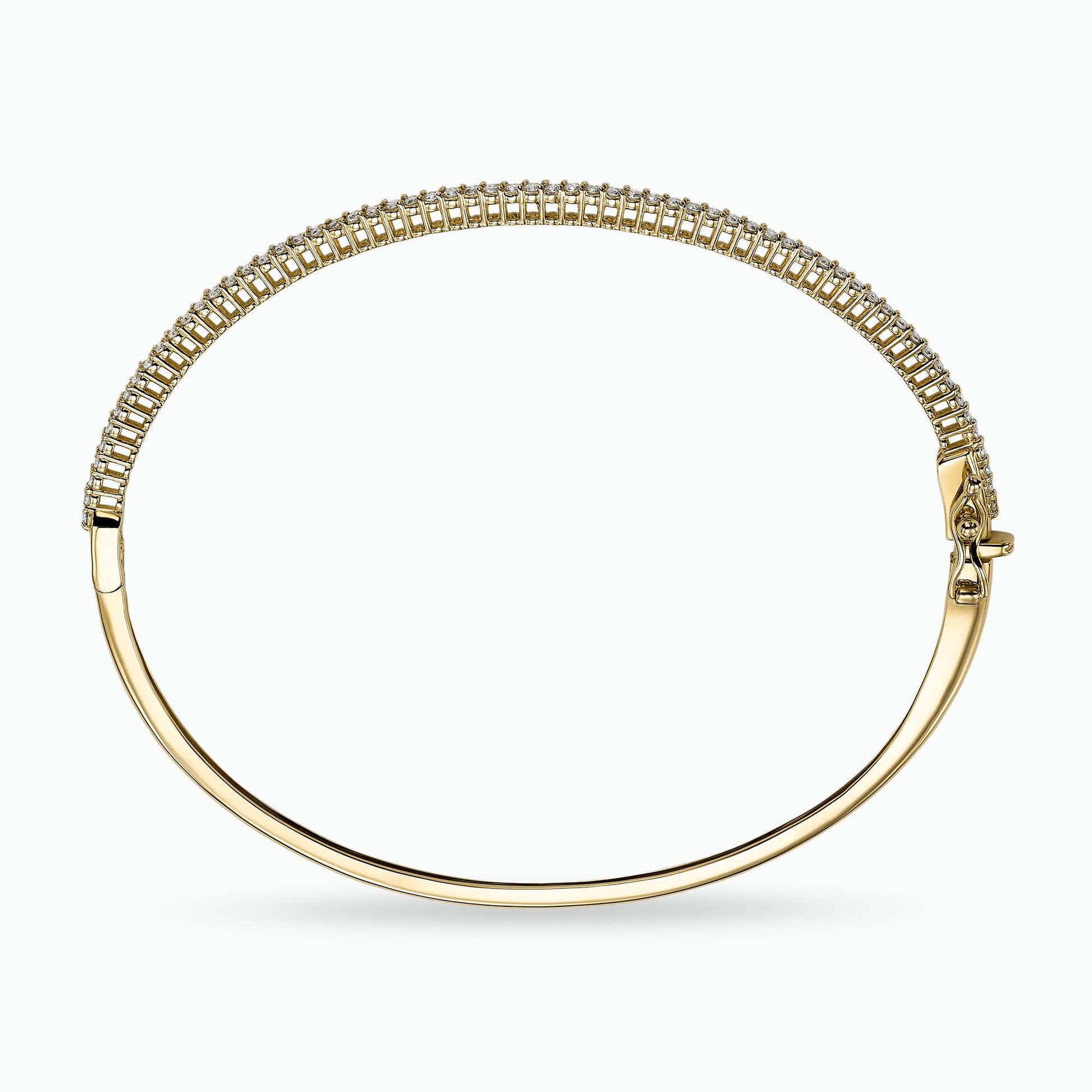 0.49Ct Diamonds in 14K Yellow Gold Bracelet