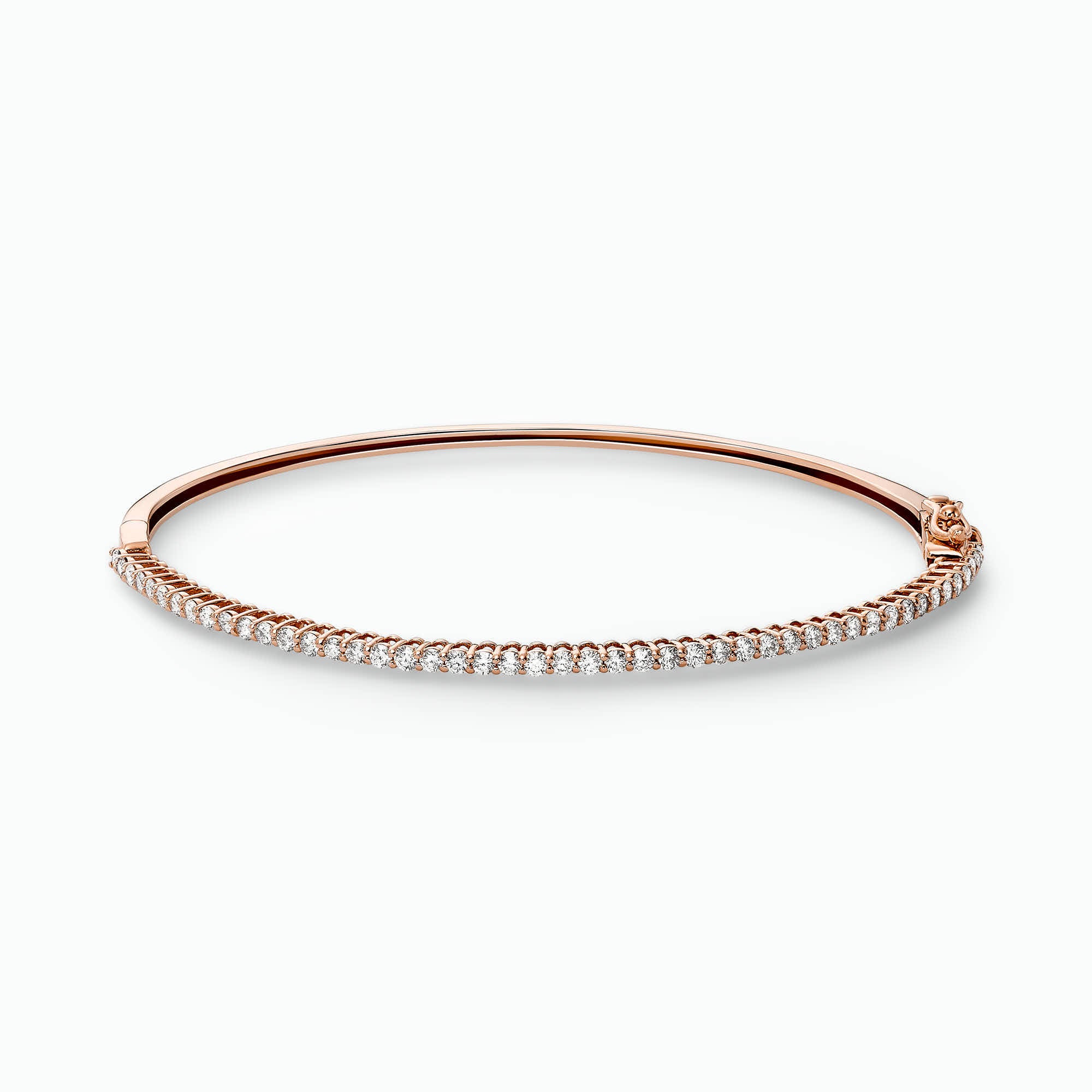 1.03Ct Diamonds in 14K Rose Gold Bracelet