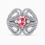 An Extraordinary 1.02Ct. Fancy Purplish Pink SI2 with