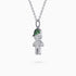Boy Figure Diamond and Gem Stone Pendant
