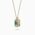 Diamond and Gem Stone Pendant
