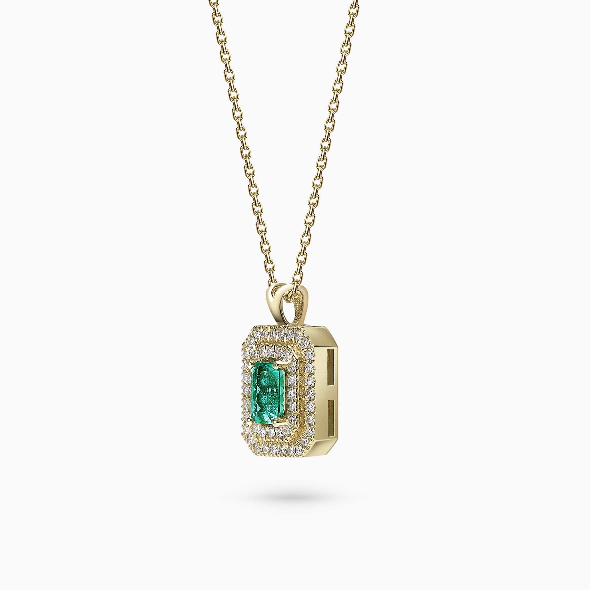 Diamond and Gem Stone Pendant