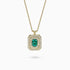 Diamond and Gem Stone Pendant