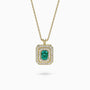 Diamond and Gem Stone Pendant