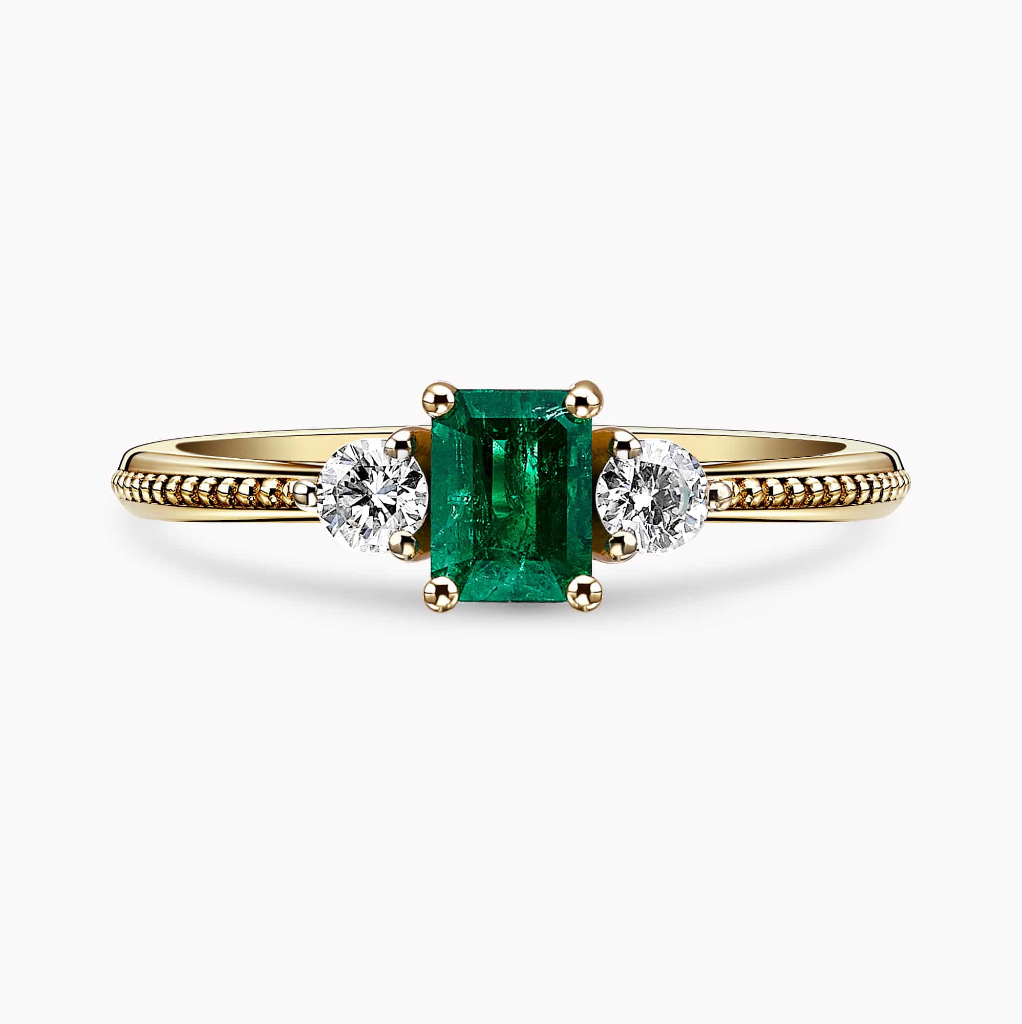 Diamond and Gem Stone Ring