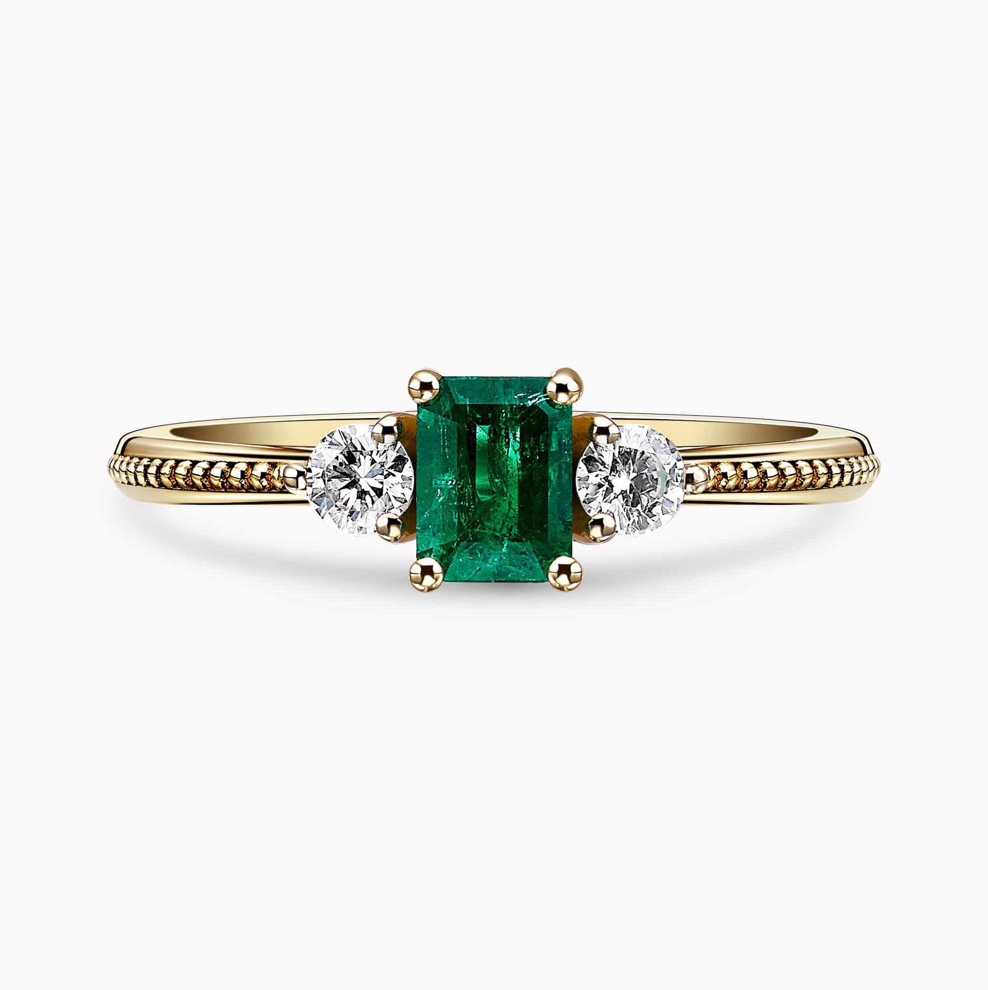 Diamond and Gem Stone Ring