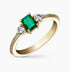 Diamond and Gem Stone Ring