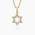 Diamond Star of David Pendant