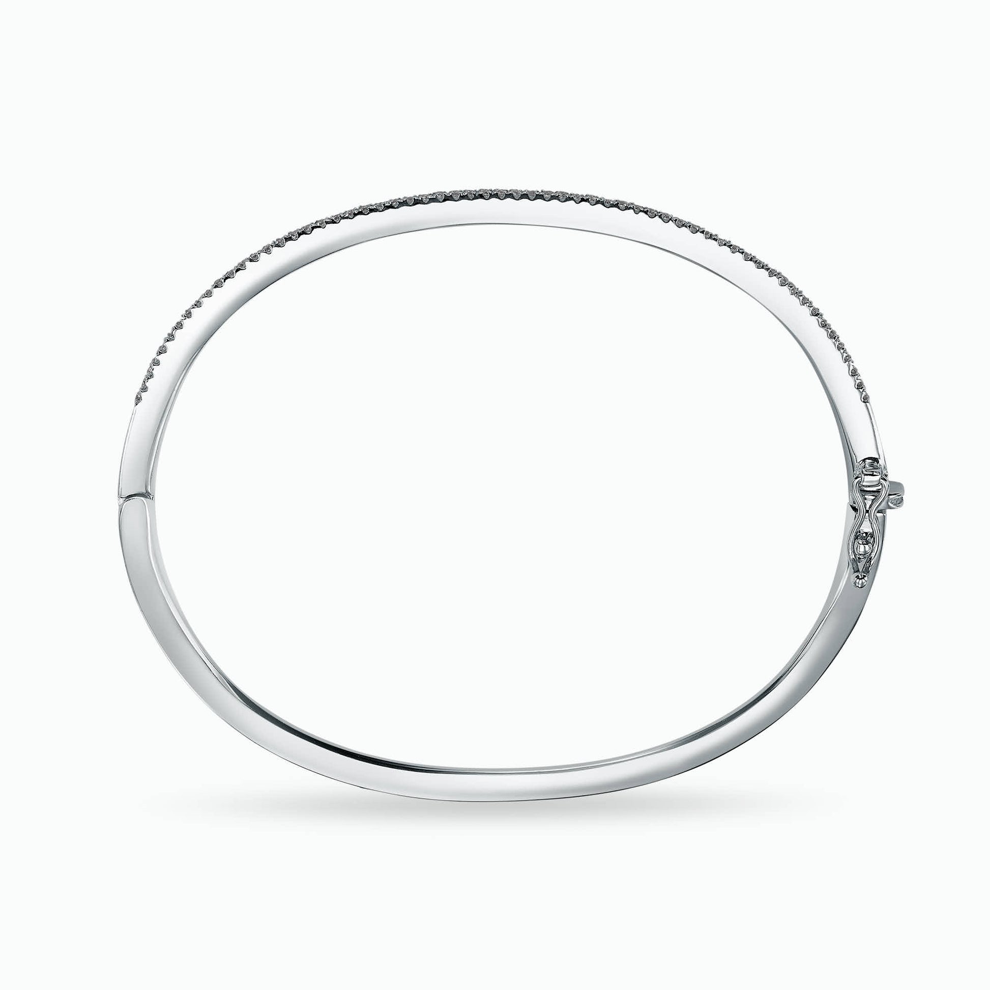 0.30Ct Diamonds in 14K White Gold Bracelet