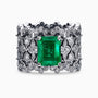 Diamond and Gem Stone Ring