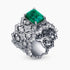 Diamond and Gem Stone Ring