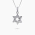 Diamond Star of David Pendant