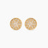0.19Ct. Diamond Earrings mounted in 14K Yellow Gold