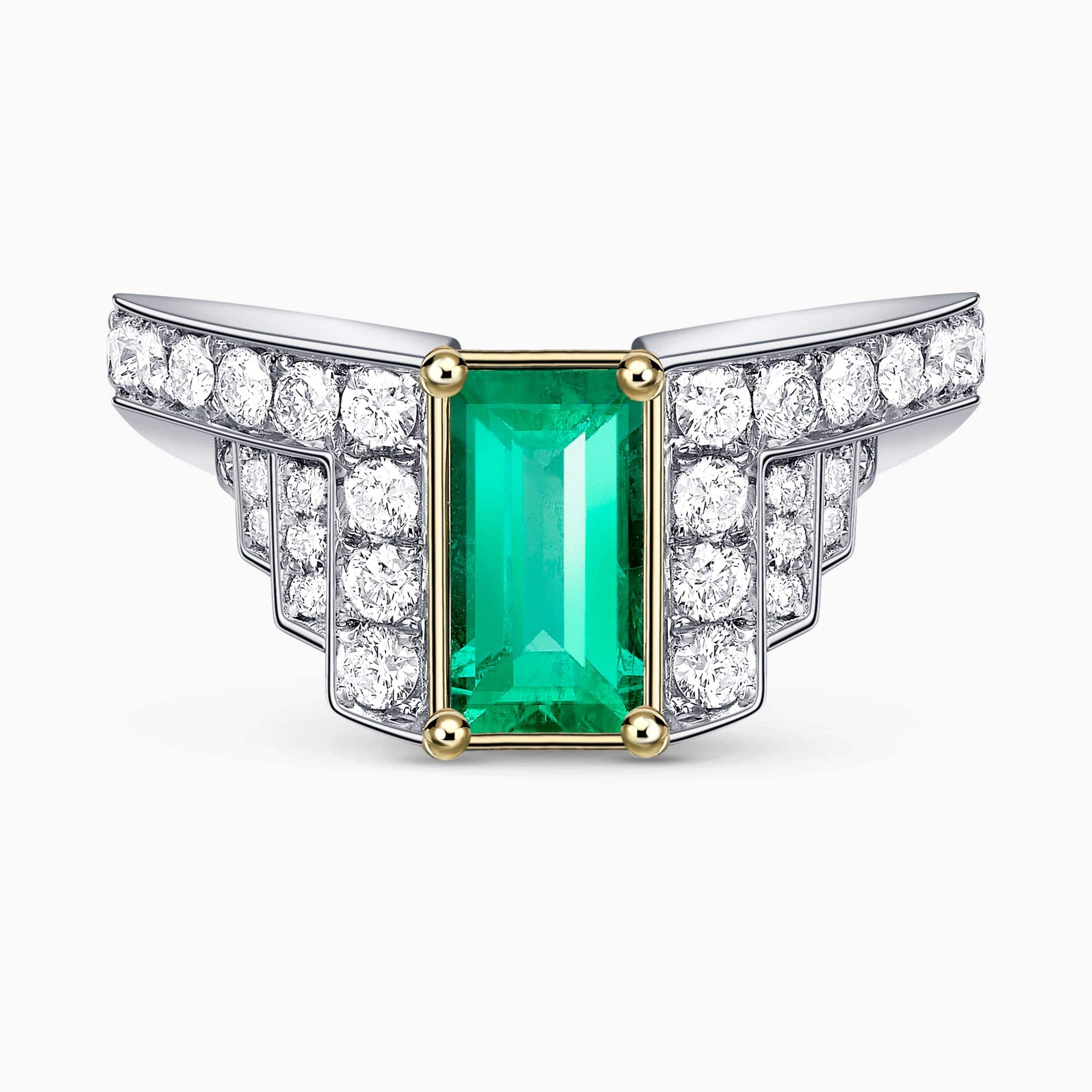 Diamond and Gem Stone Ring