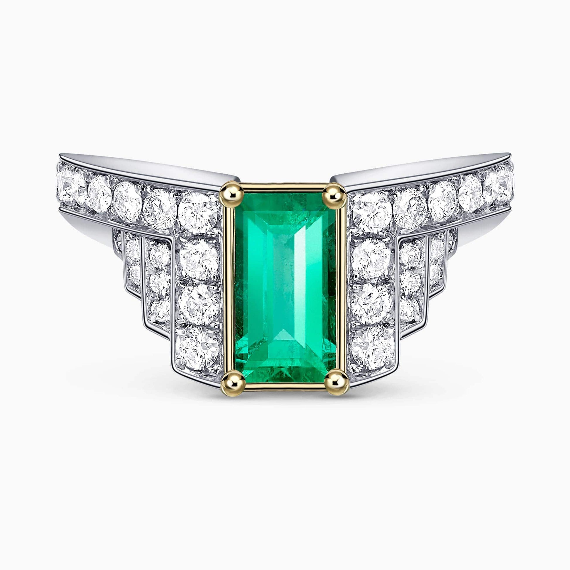 Diamond and Gem Stone Ring