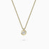 0.19Ct. Diamond mounted in a 14K Yellow Gold Pendant