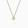 0.19Ct. Diamond mounted in a 14K Yellow Gold Pendant