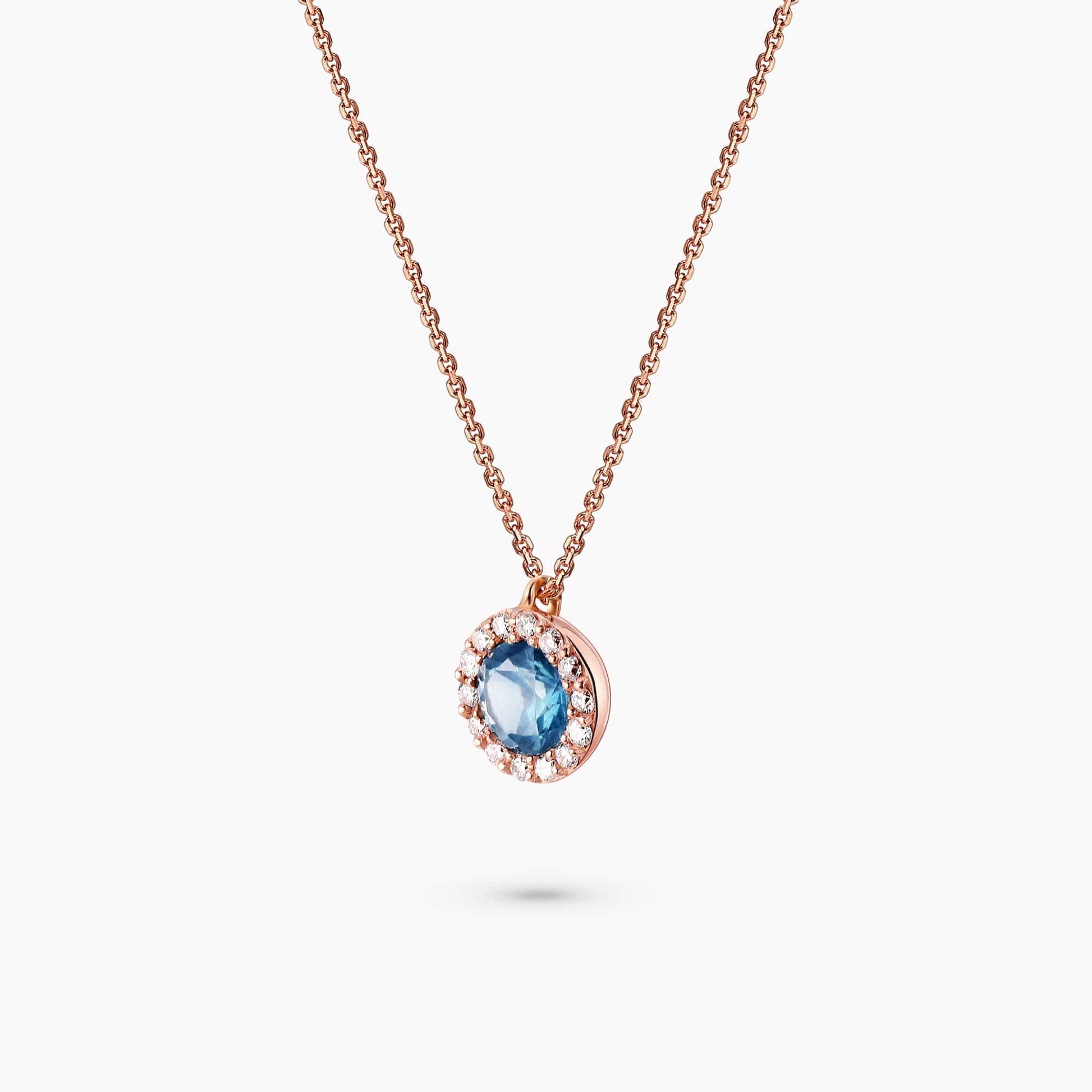 Diamond and Gem Stone Pendant